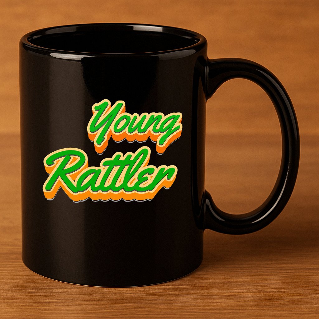Young Rattler 11oz C Handle Ceramic Mug