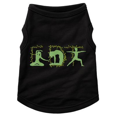 Yoga Subtle Anti Trump Floral Political Not My President Doggie Tank