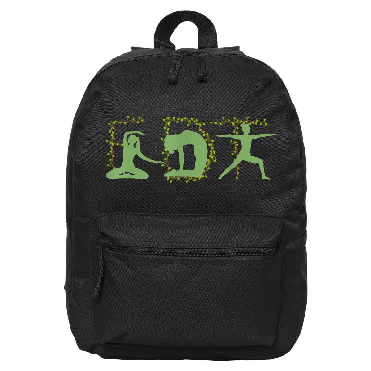 Yoga Subtle Anti Trump Floral Political Not My President 16 in Basic Backpack