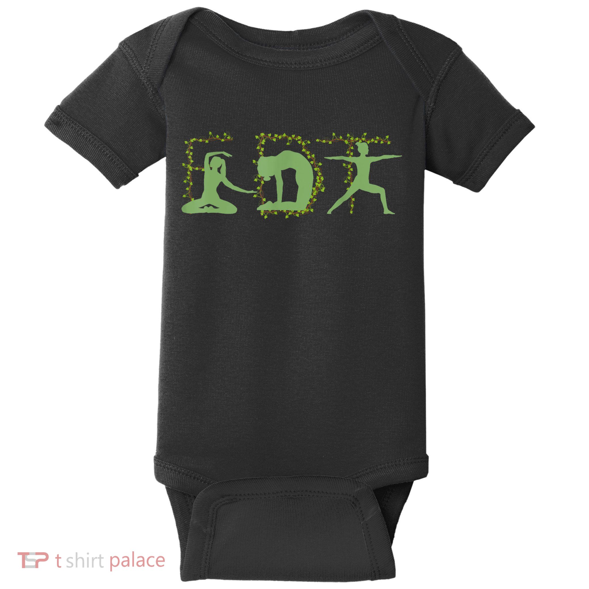 Yoga Subtle Anti Trump Floral Political Not My President Baby Bodysuit