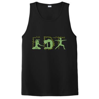 Yoga Subtle Anti Trump Floral Political Not My President PosiCharge Competitor Tank