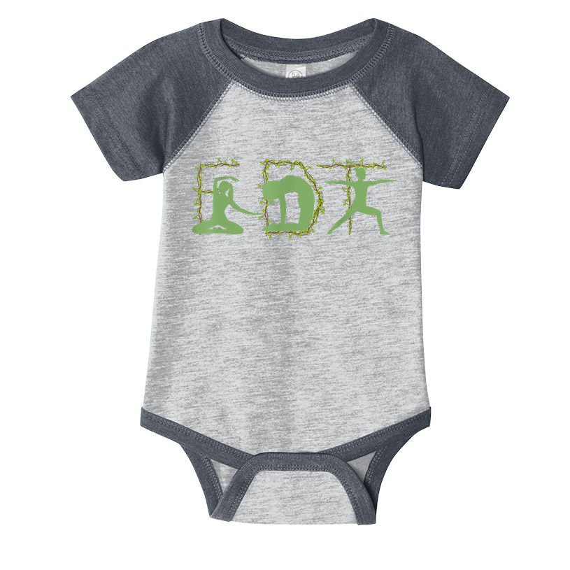 Yoga Subtle Anti Trump Floral Political Not My President Infant Baby Jersey Bodysuit