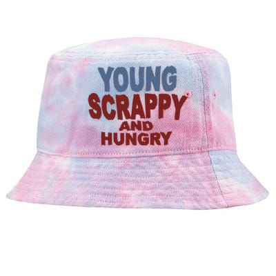 Young Scrappy And Hungry Tie-Dyed Bucket Hat