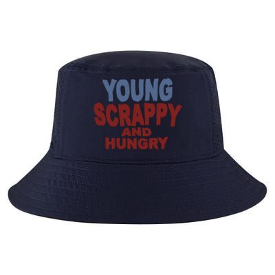 Young Scrappy And Hungry Cool Comfort Performance Bucket Hat