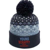 Young Scrappy And Hungry The Baniff Cuffed Pom Beanie