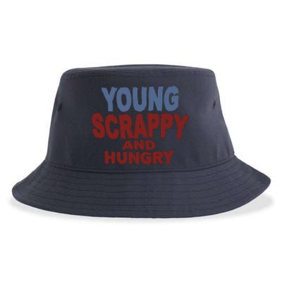 Young Scrappy And Hungry Sustainable Bucket Hat