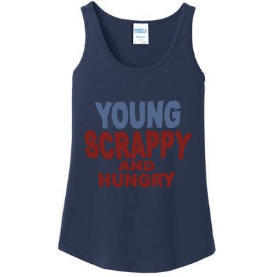 Young Scrappy And Hungry Ladies Essential Tank