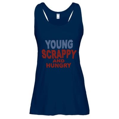 Young Scrappy And Hungry Ladies Essential Flowy Tank