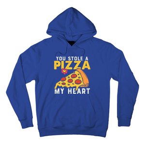 You Stole A Piece Of My Heart Pizza Lovers Funny Couples Meaningful Gift Hoodie