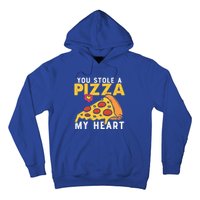 You Stole A Piece Of My Heart Pizza Lovers Funny Couples Meaningful Gift Hoodie