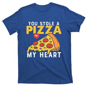 You Stole A Piece Of My Heart Pizza Lovers Funny Couples Meaningful Gift T-Shirt