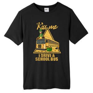 Yellow School Bus Quote Skoolie Fan Gift Tall Fusion ChromaSoft Performance T-Shirt