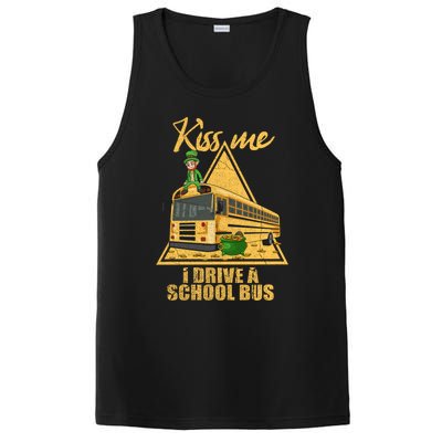 Yellow School Bus Quote Skoolie Fan Gift PosiCharge Competitor Tank