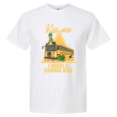 Yellow School Bus Quote Skoolie Fan Gift Garment-Dyed Heavyweight T-Shirt