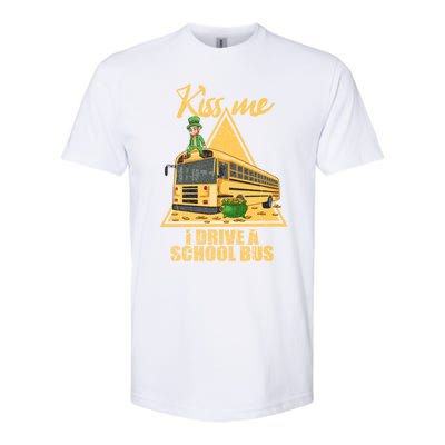 Yellow School Bus Quote Skoolie Fan Gift Softstyle CVC T-Shirt