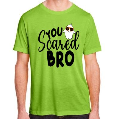 You Scared Bro Funny Halloween Ghost Adult ChromaSoft Performance T-Shirt