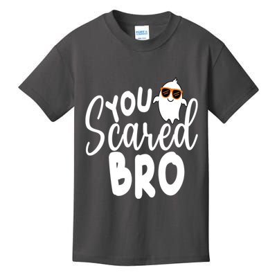 You Scared Bro Funny Halloween Ghost Kids T-Shirt