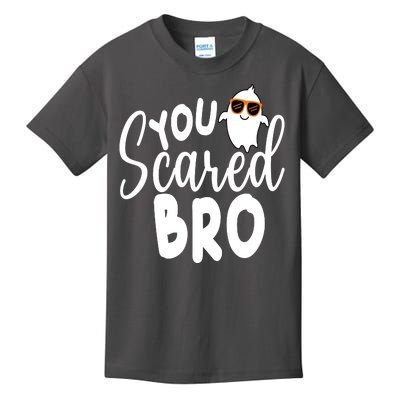 You Scared Bro Funny Halloween Ghost Kids T-Shirt