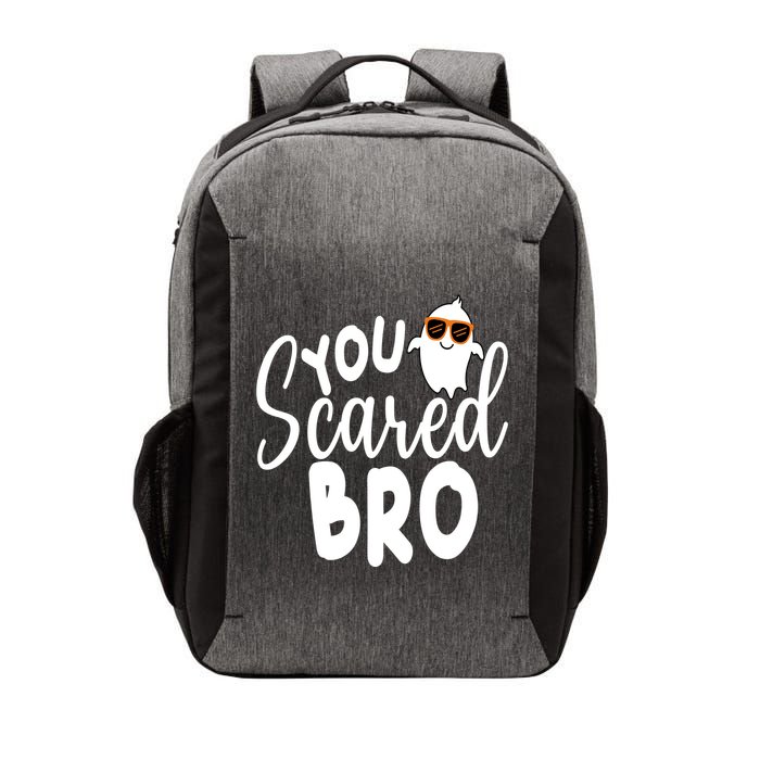 You Scared Bro Funny Halloween Ghost Vector Backpack