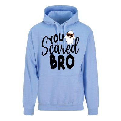 You Scared Bro Funny Halloween Ghost Unisex Surf Hoodie