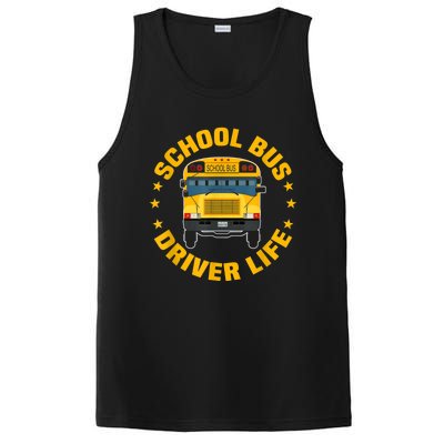 Yellow School Bus Driver Life PosiCharge Competitor Tank