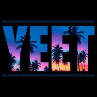 Yeet Sunset Beach Zip Tote Bag