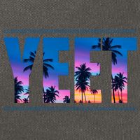 Yeet Sunset Beach Cotton Canvas Backpack