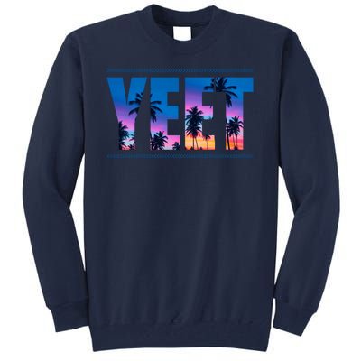 Yeet Sunset Beach Tall Sweatshirt