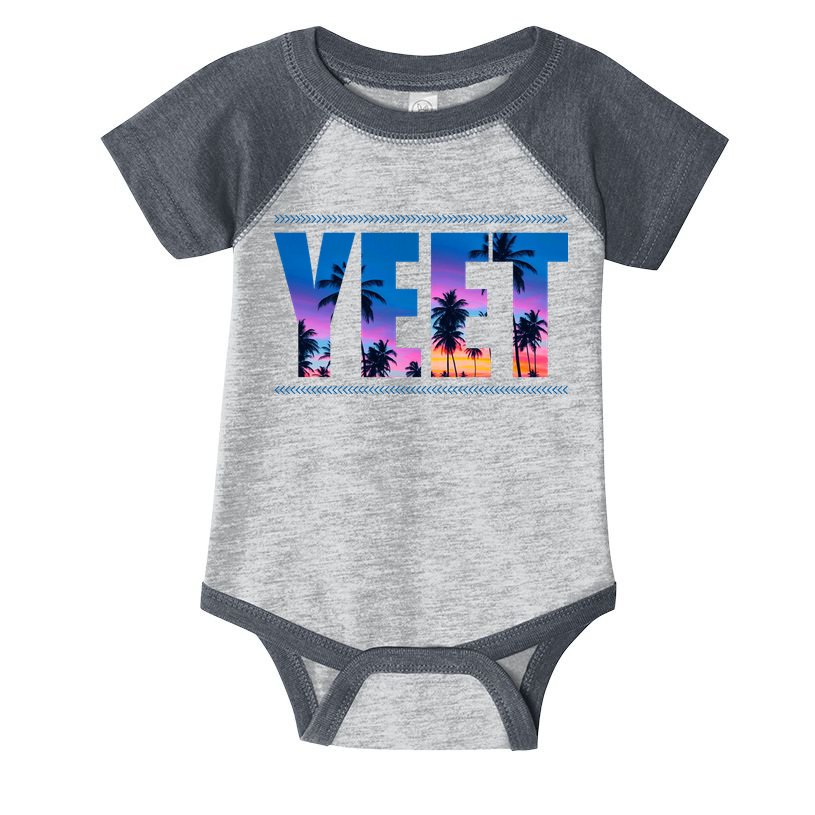 Yeet Sunset Beach Infant Baby Jersey Bodysuit