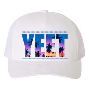 Yeet Sunset Beach Yupoong Adult 5-Panel Trucker Hat