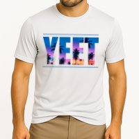Yeet Sunset Beach Cooling Performance Crew T-Shirt