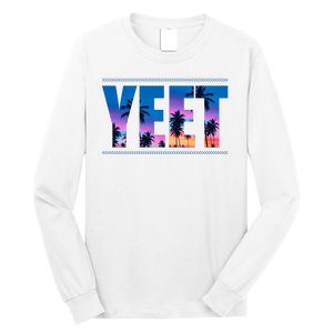 Yeet Sunset Beach Long Sleeve Shirt