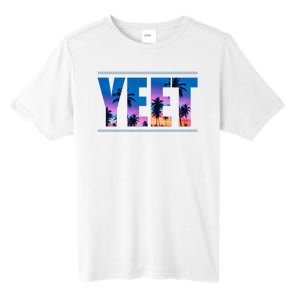 Yeet Sunset Beach Tall Fusion ChromaSoft Performance T-Shirt