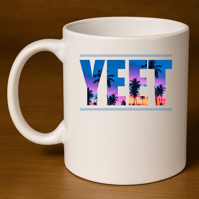 Yeet Sunset Beach 11oz C Handle Ceramic Mug