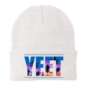 Yeet Sunset Beach Knit Cap Winter Beanie