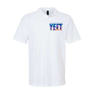 Yeet Sunset Beach Softstyle Adult Sport Polo