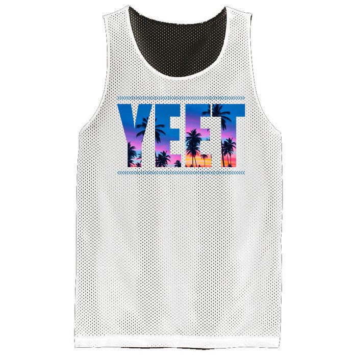 Yeet Sunset Beach Mesh Reversible Basketball Jersey Tank