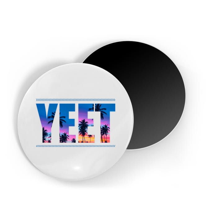 Yeet Sunset Beach Magnet