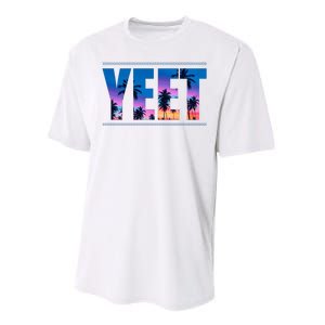 Yeet Sunset Beach Performance Sprint T-Shirt