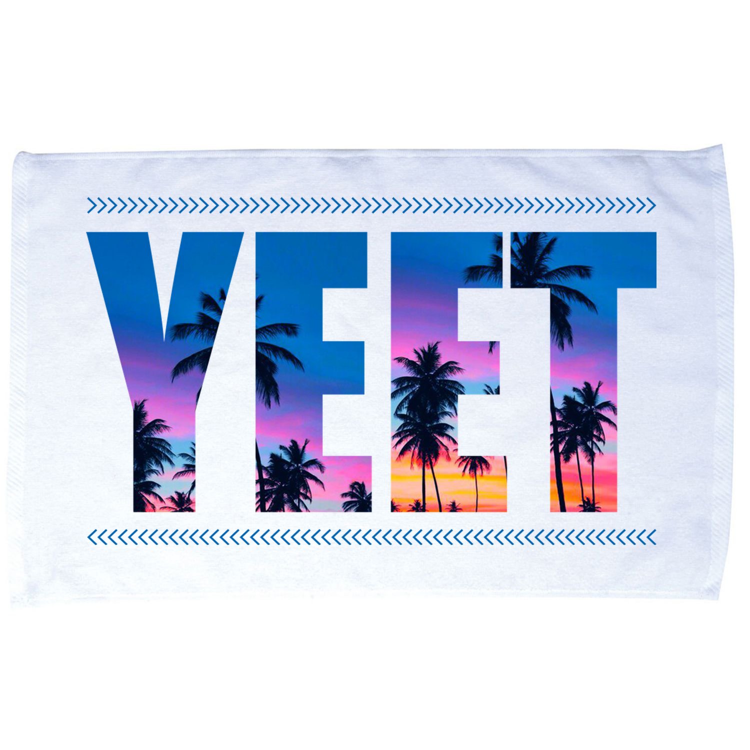 Yeet Sunset Beach Microfiber Hand Towel