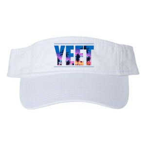 Yeet Sunset Beach Valucap Bio-Washed Visor