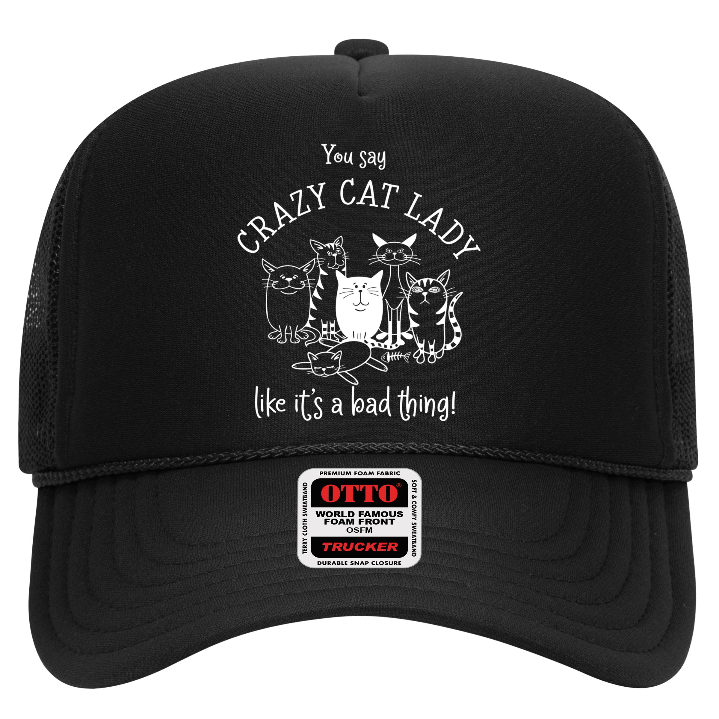 You Say Crazy Cat Lady Like ItS A Bad Thing Meaningful Gift Hat