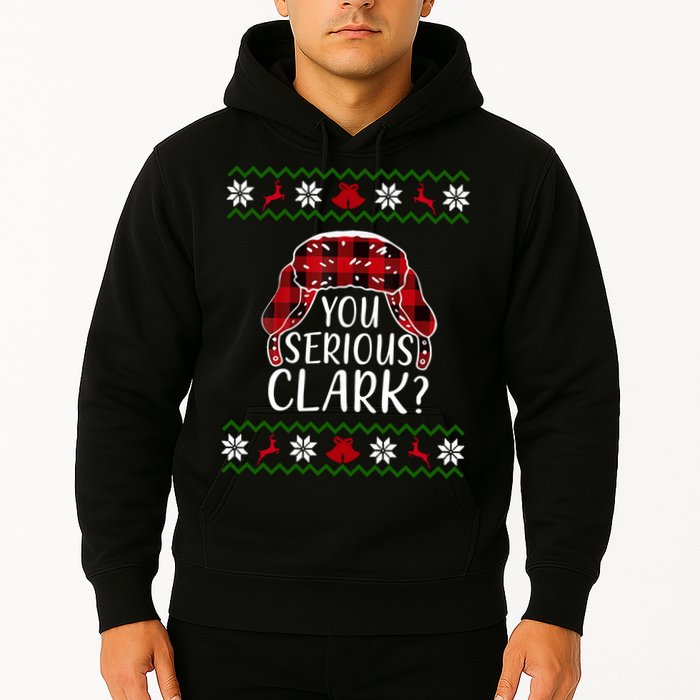 You Serious Cark? Ugly Christmas Sweater Design Hoodie
