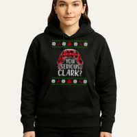 You Serious Cark? Ugly Christmas Sweater Design Hoodie