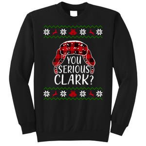 You Serious Cark? Ugly Christmas Sweater Design Sweatshirt