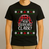 You Serious Cark? Ugly Christmas Sweater Design T-Shirt