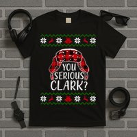 You Serious Cark? Ugly Christmas Sweater Design T-Shirt