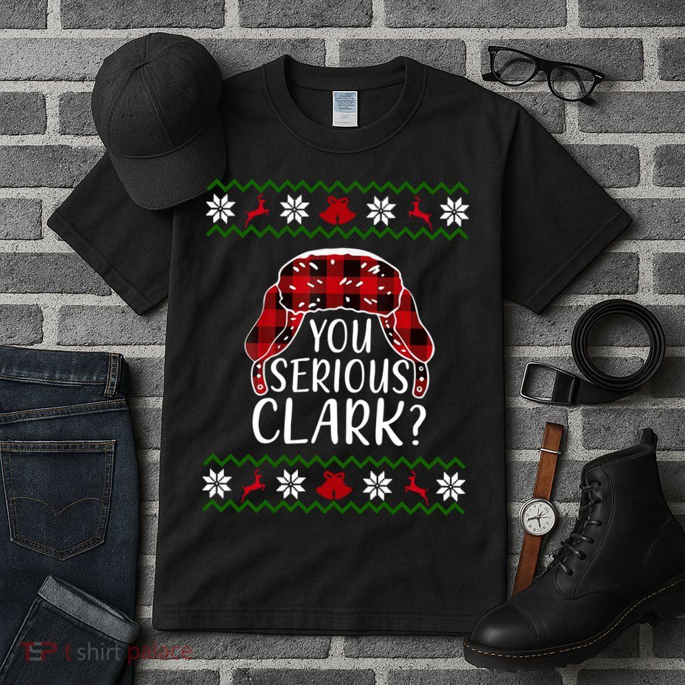 You Serious Cark? Ugly Christmas Sweater Design Tall T-Shirt