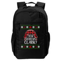 You Serious Cark? Ugly Christmas Sweater Design Backpack