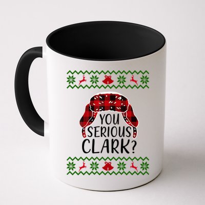 You Serious Cark? Ugly Christmas Sweater Design Mug